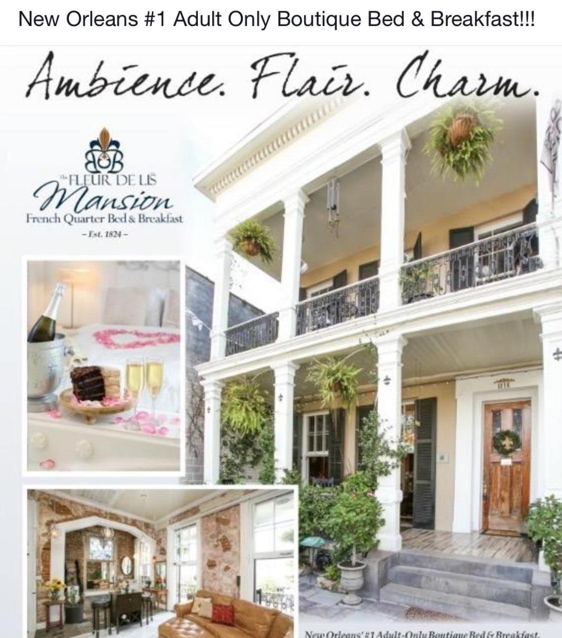 Fleur De Lis Mansion Bed & Breakfast นิวออร์ลีนส์ ภายนอก รูปภาพ